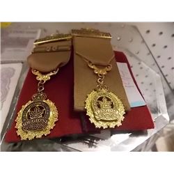 ROYAL CANADIAN LEGION 55 & 50 MEDALS = 2 TTL