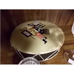 VINTAGE FIRST NATION STYLE DRUM