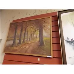 FRAMED PICTURE - TREES