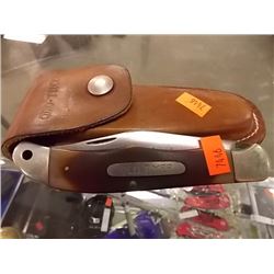 OLD TIMER POCKET KNIFE WITH CASE