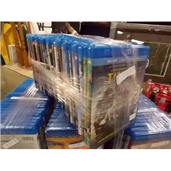 BLUE RAY DVD'S - ASSORTED - APPROX 25 PER LOT