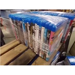 BLUE RAY DVD'S - ASSORTED - APPROX 25 PER LOT