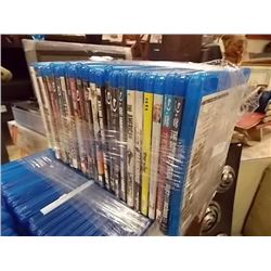 BLUE RAY DVD'S - ASSORTED - APPROX 25 PER LOT