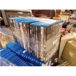 BLUE RAY DVD'S - ASSORTED - APPROX 25 PER LOT