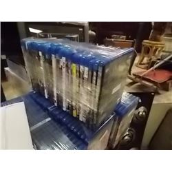 BLUE RAY DVD'S - ASSORTED - APPROX 25 PER LOT