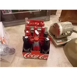BOTTLE OF COKE - METAL BOTTLES - 12 TTL