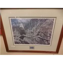 LIMITED EDITION PRINT - PAUL REMKIN - PRONTERS PROOF - WITH STAMP - GALLERY ESTIMATE $495
