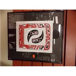 FRAMED LIMITED EDITION PRINT - FIRST NATIONS ARTIST BILL REID