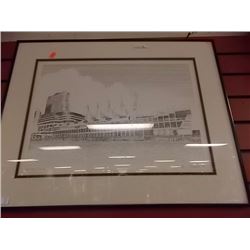 PICTURE- "CANADA PLACE" 38/50  SIGNED CATHCART '86