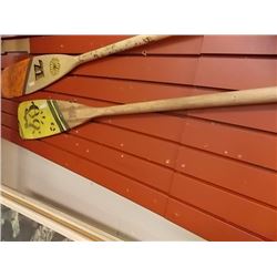 HAND PAINTED WOOD PADDLE