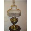 Image 1 : Rare Brass Aladdin Lamp With Original Glass Shade