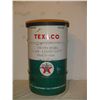 Image 1 : Nice 100lb Texaco Mc Coll Frontenac Oil Drum