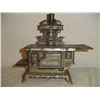 Image 1 : Nickel Plated Royal Salesman Sample Or Child's Toy Stove