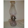 Image 1 : Turning Purple # 2 Finger Hold Pattern Glass Oil Lamp