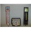 Image 1 : 3 Old Advertising Thermometers