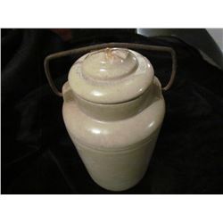 Crockery Jar – Wire Lid – 8” X 5”