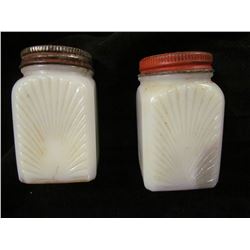 Milk Glass Salt & Pepper Shaker