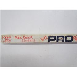 Signed Hockey Stick – 94/95 Lethbridge Hurricanes