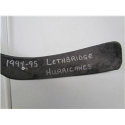Signed Hockey Stick – 91/92 Red Deer Rebels