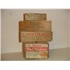 Image 1 : 4 Wooden Advertising Cheese And Orange Boxes