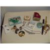 Image 1 : Large Lot Of Old Jewelry, Watches, Dresser Boxes Etc.