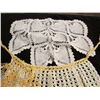 Image 1 : 2 pcs Crochet Apron + Doilies