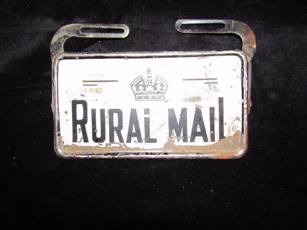 Her Royal Majesty Rural Mail License Plate