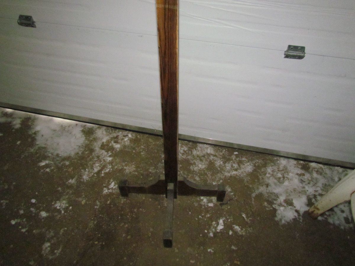 Hall Coat Tree Brass Hooks