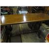 Image 1 : Rectangular Parlour Table - 54" x 19" x 30"