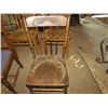 Image 1 : Pressed Back Kitchen Chair