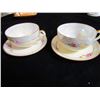 Image 1 : Pair E Hand China Cups Dated 1922