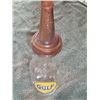 Image 2 : Gulf 1 Qt Oil Bottle with Spout & Lid