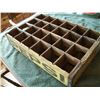 Image 1 : Pepsi 24 Bottle Wooden Crate - Yellow / Black Lettering