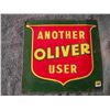 Image 1 : Original Embossed Oliver Tractor Metal Sign