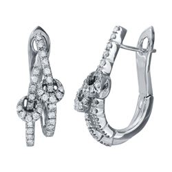 18K Gold 0.93 CTW Diamond Earring - REF-226X2Y