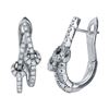 Image 1 : 18K Gold 0.93 CTW Diamond Earring - REF-226X2Y