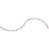 Image 1 : 1 CTW Red Colored Diamond Infinity Link Tennis Bracelet 10K Rose Gold