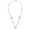 Image 1 : 18K Gold 0.27 CTW Diamond Necklace - REF-127M2F