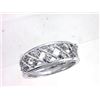 Image 1 : 18K White Gold 0.27CTW Diamond Rings - REF-80M9F