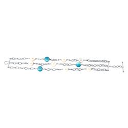 54.59 CTW 14K White Gold Ladies Bracelet - REF-234X6Y