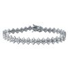 Image 1 : 3.05 CTW 18K White Gold Ladies Bracelet - REF-341H6W