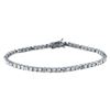 Image 1 : 4.85 CTW 18K White Gold Ladies Bracelet - REF-477N9A