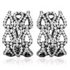 Image 1 : 14K White Gold 2.36CTW Diamond Earring - REF-279M3F