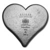 Genuine 500 gram Fine Silver Heart - Geiger Edelmetalle