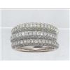 Image 1 : 14K Yellow Gold 0.78CTW Diamond Band Ring - REF-68F8M