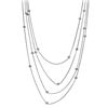Genuine 0.96 TCW 14K White Gold Ladies Necklace - REF-122M3F