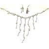 Image 1 : 18K White Gold 1.74CTW Diamond Necklaces - REF-295N4A