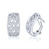 Image 1 : 18K Gold 0.27 CTW Diamond Earring - REF-113R5K