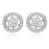 Image 1 : 14K White Gold 0.25CTW Diamond Earring - REF-49N7A