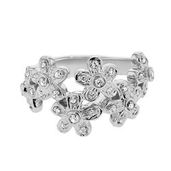 14K White Gold 0.35CTW Diamond Fashion Ring - REF-88A6N